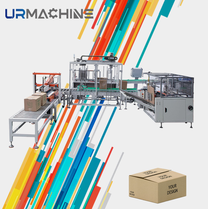 Automatic Pushover Type Case Packing Machine