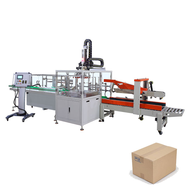 Automatic Pushover Type Case Packing Machine