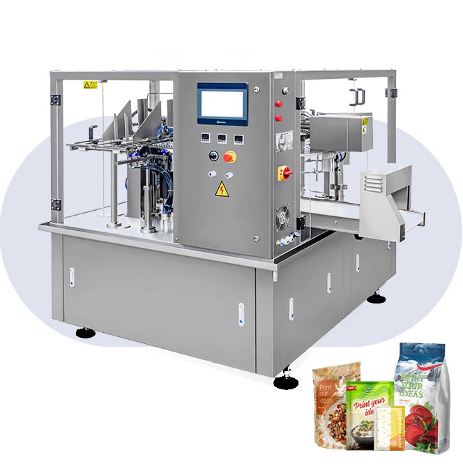 Rotary Premade Pouch Packing Machine